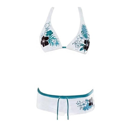 Y2k Tankini 2 Piece Halter Grunge Bikini Shorts Set