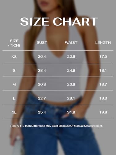 Womens Halter Tank Tops Sexy Backless tops