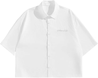 Men's Striped Button Down top