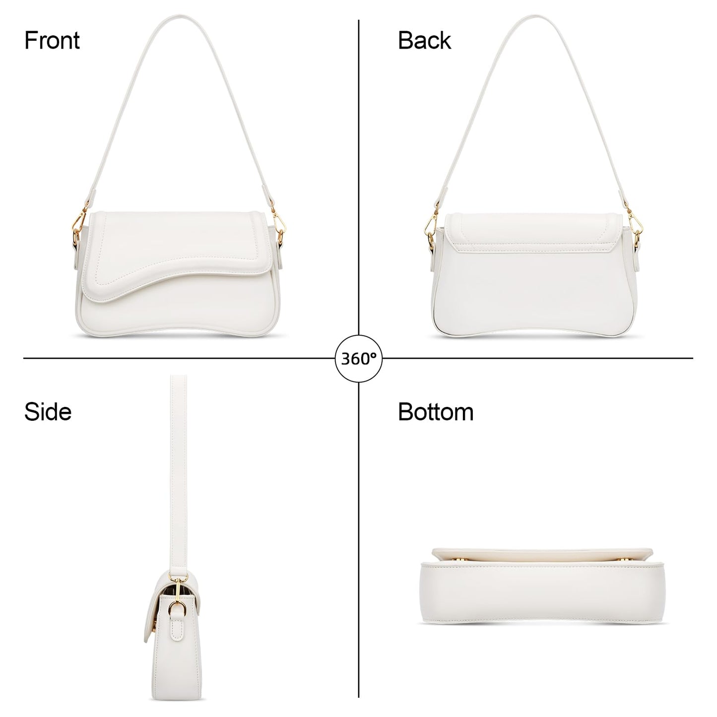 Shoulder Bag for Women Small Clutch Purses