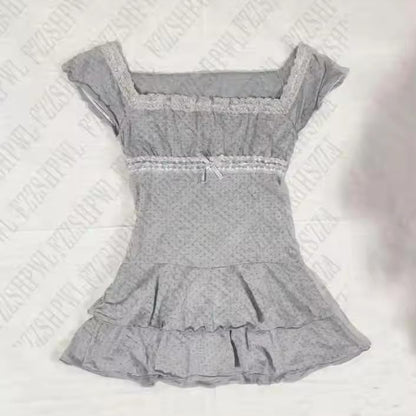 Lace babydoll Top