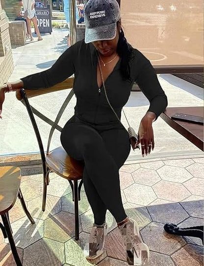 Two Piece Outfits Women Tracksuit Sets