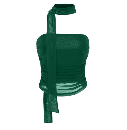 Women's Leopard Print Tube Top Cheetah Print