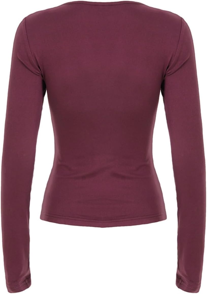 V Neck Floral Tops for Women