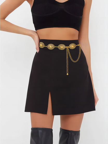 Metal Waist Chain Link Belt