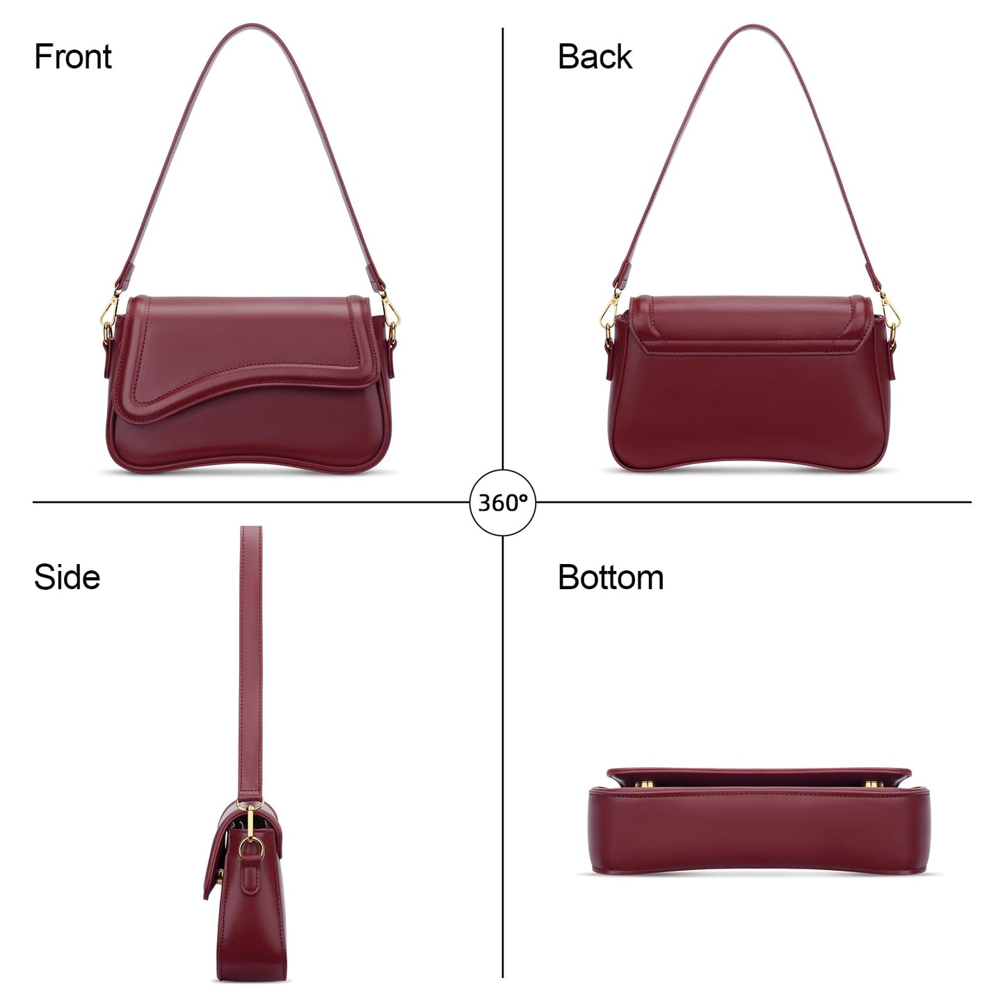 Shoulder Bag for Women Small Clutch Purses