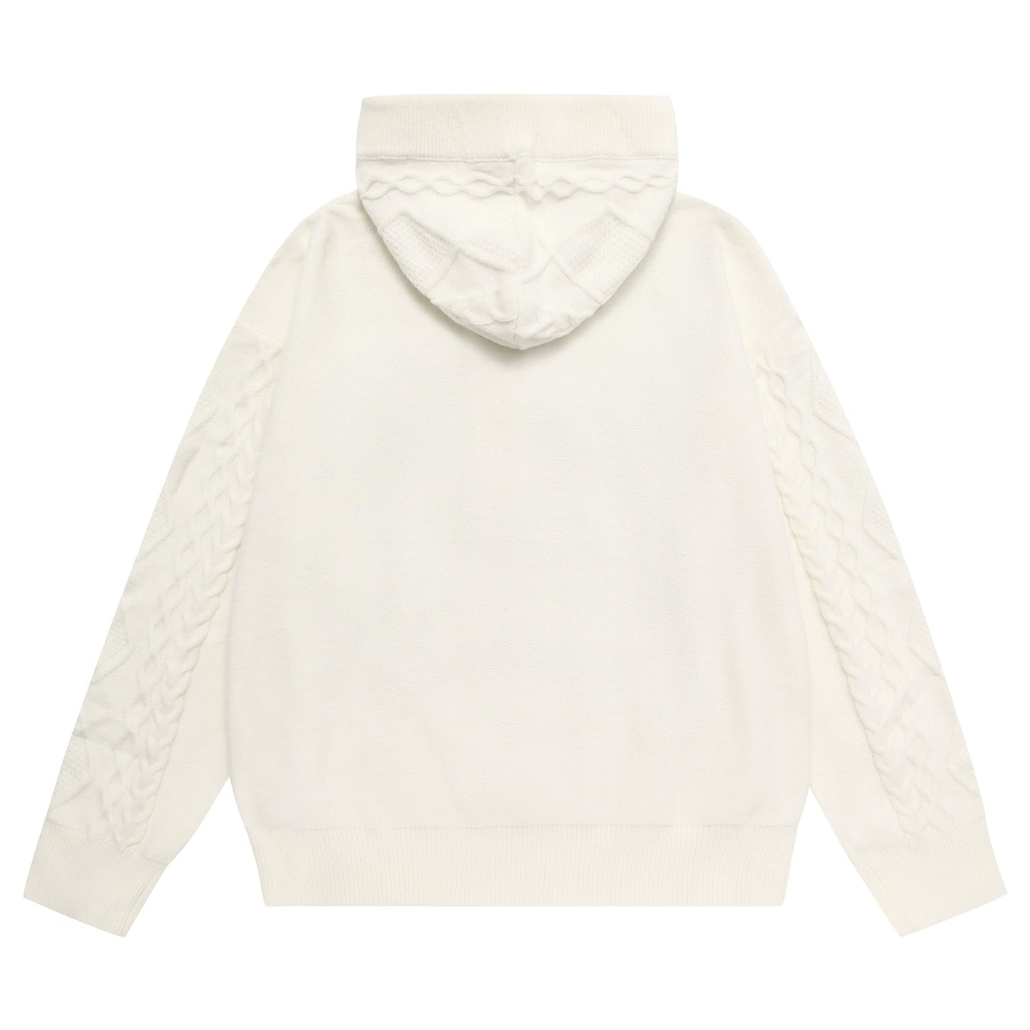 Mens Oversized Sweater Unisex Long Sleeve Cable Knit Sweaters