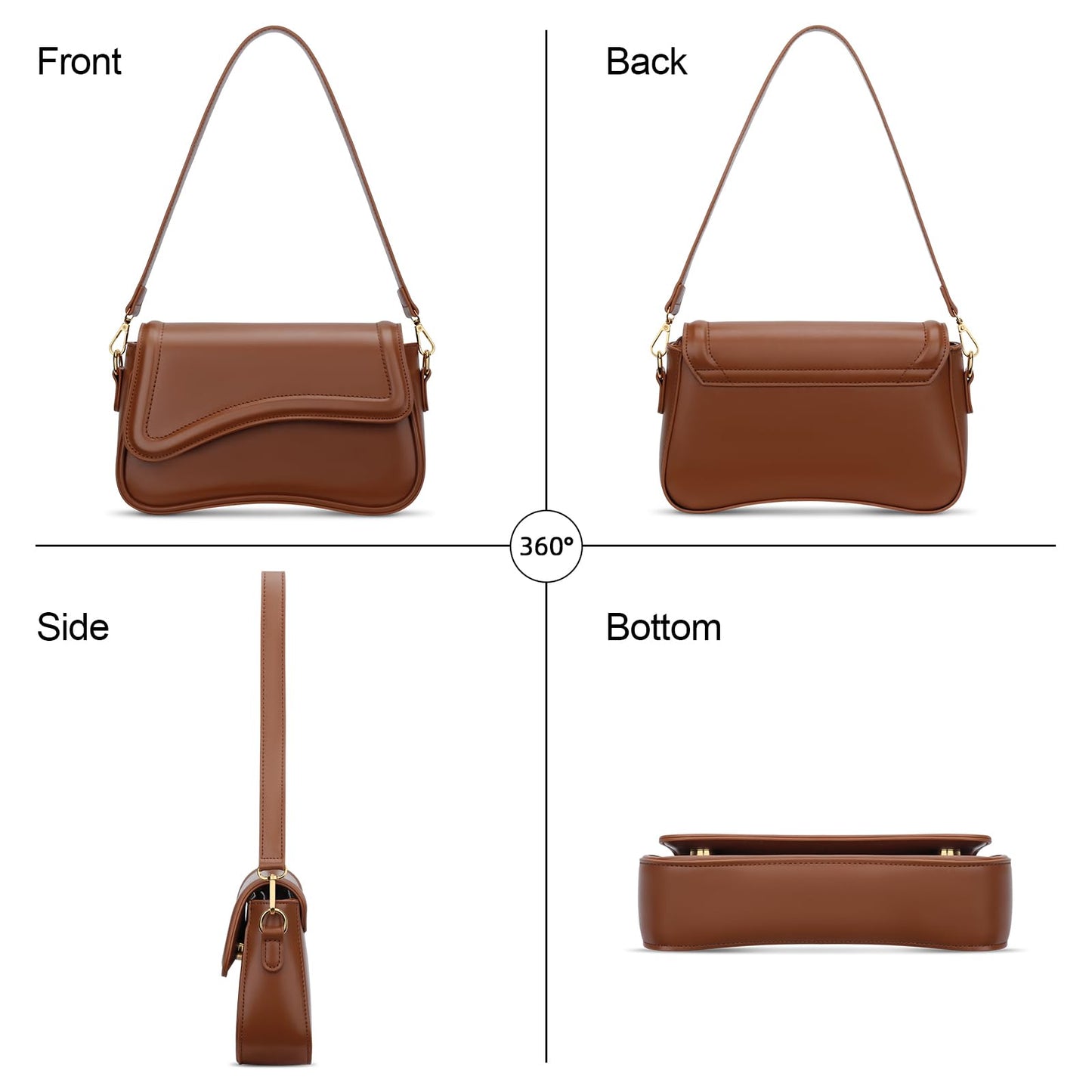 Shoulder Bag for Women Small Clutch Purses