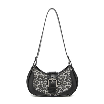 Y2k purse Shoulder Bag for Women Small Crescent Purses and Handbags