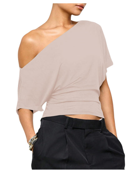 Women's Off The Shoulder Crop Top