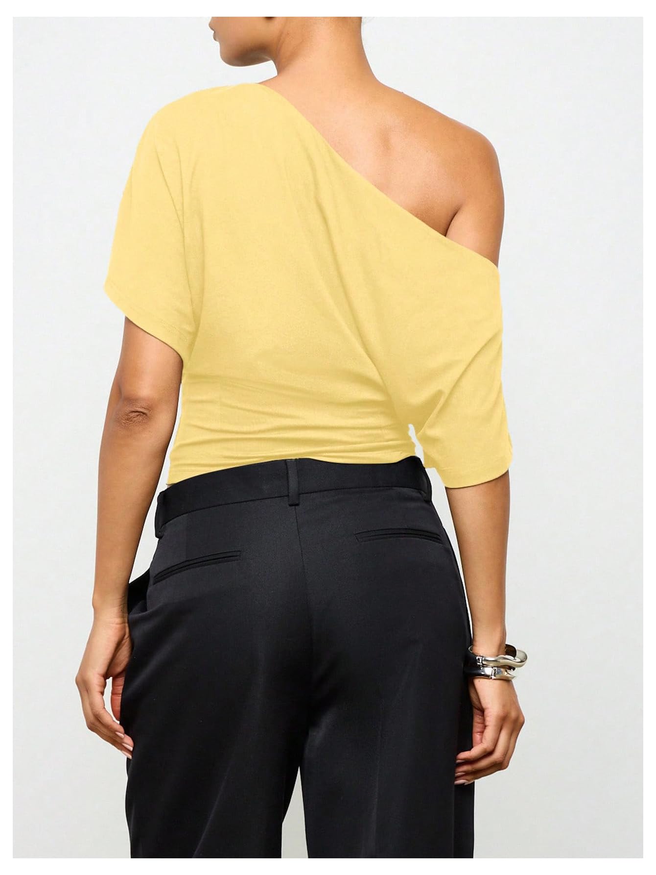 Women's Off The Shoulder Crop Top