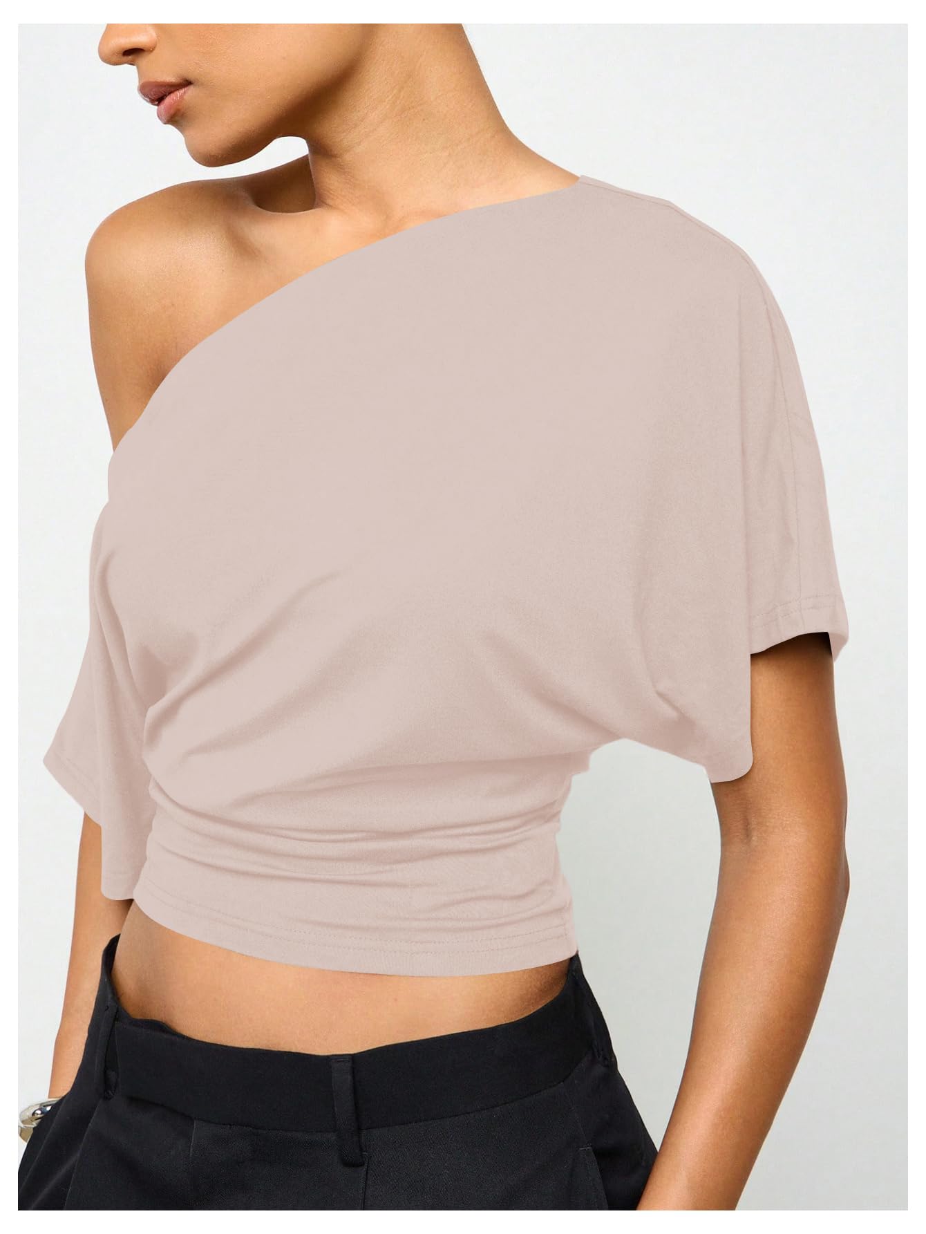 Women's Off The Shoulder Crop Top