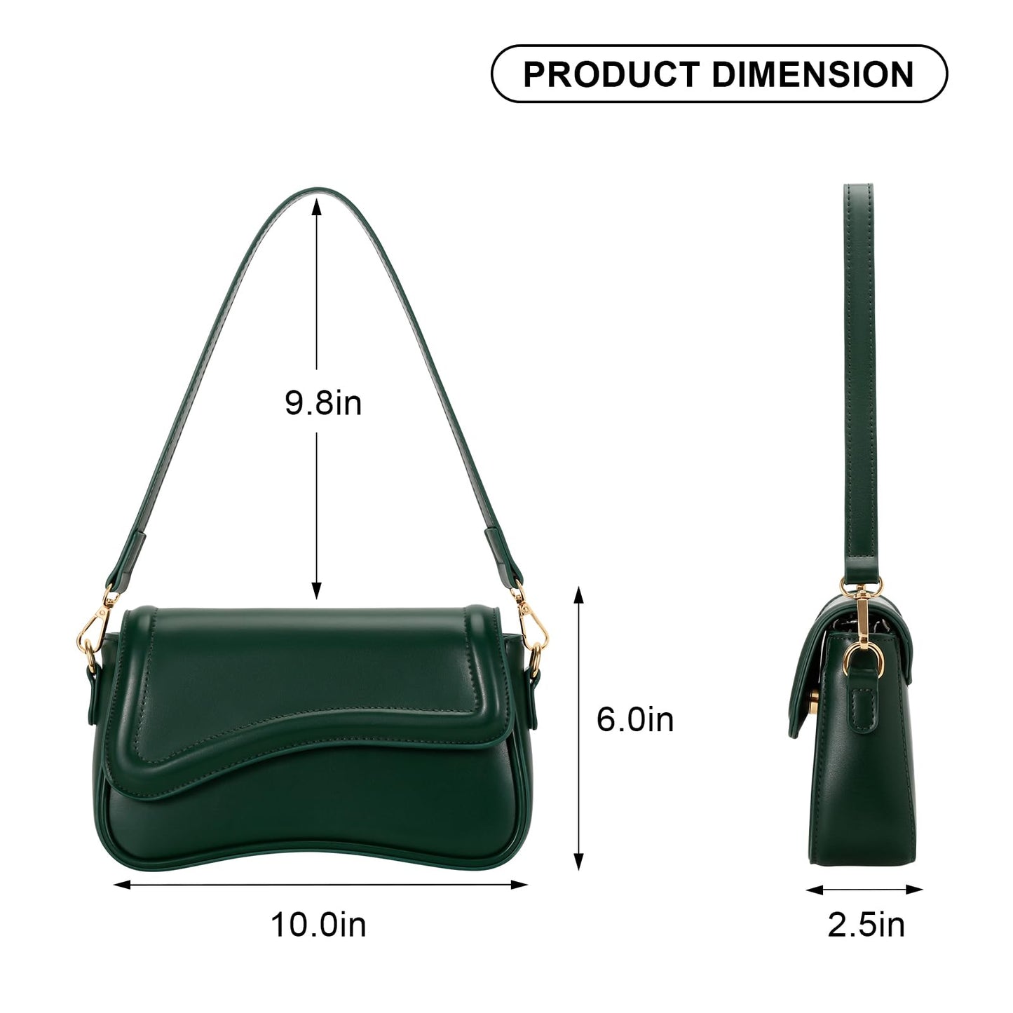 Shoulder Bag for Women Small Clutch Purses