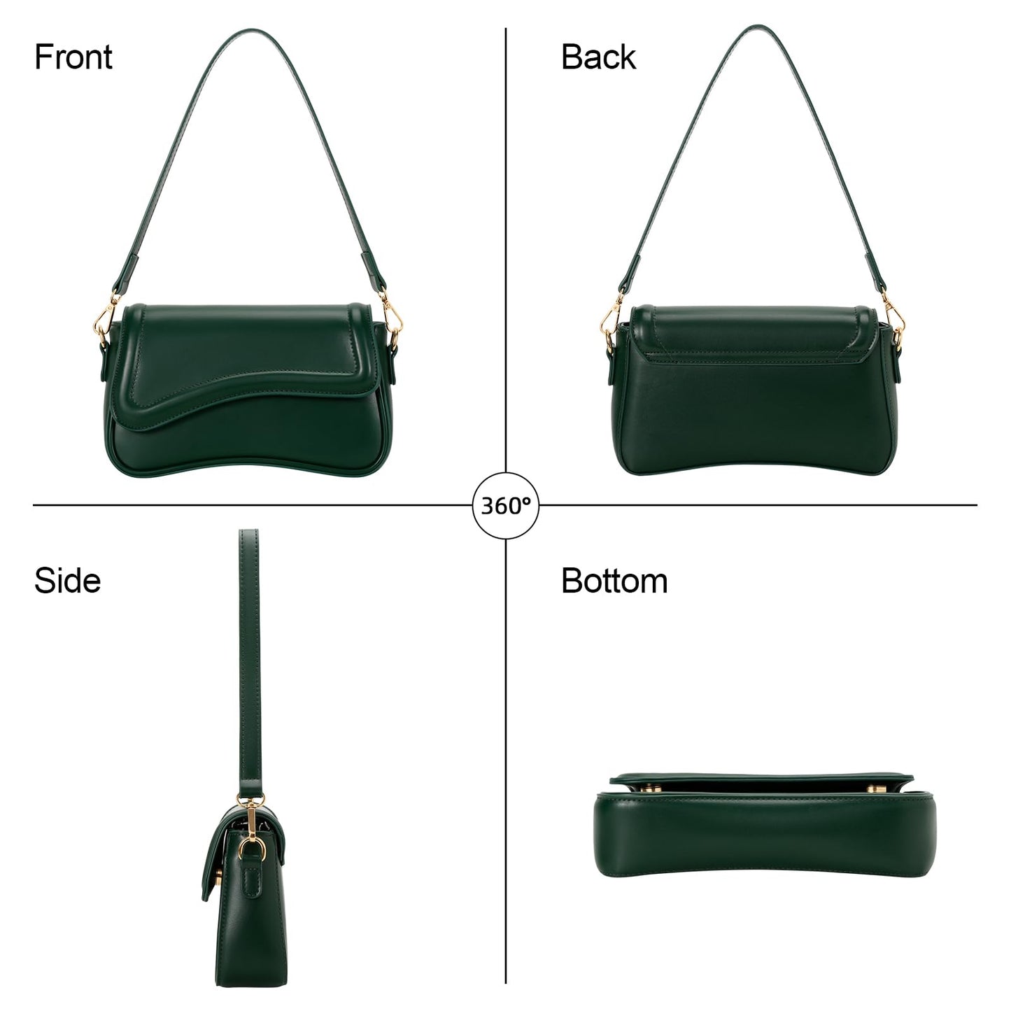 Shoulder Bag for Women Small Clutch Purses