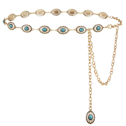 Metal Waist Chain Link Belt