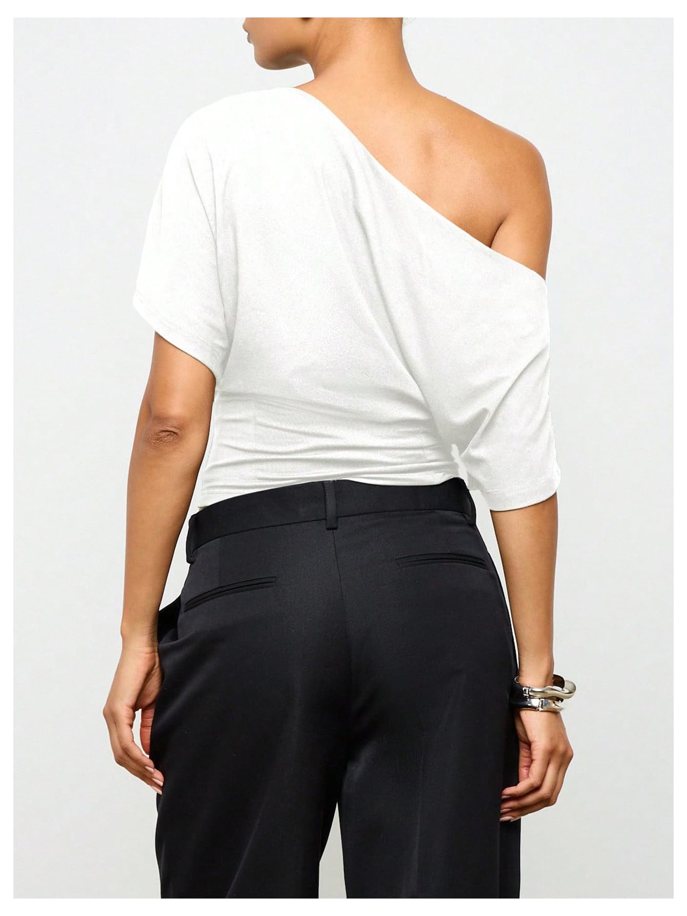 Women's Off The Shoulder Crop Top