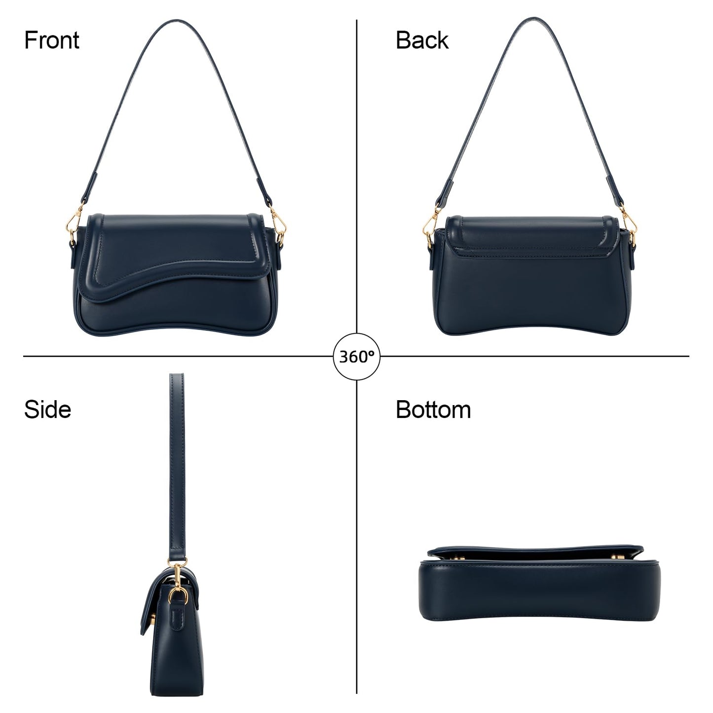 Shoulder Bag for Women Small Clutch Purses