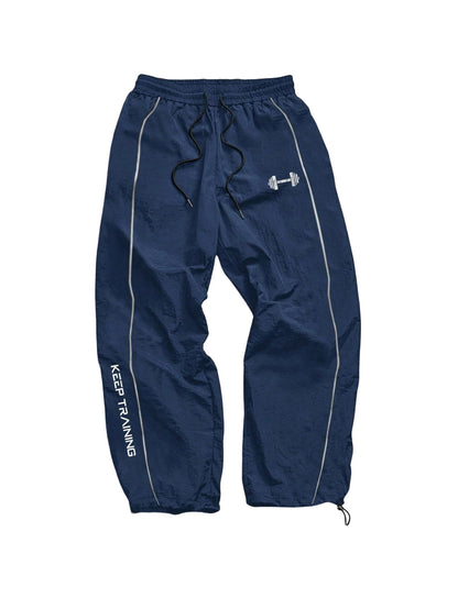 Men's Fitness Loose Fit Gym Running Sweatpants