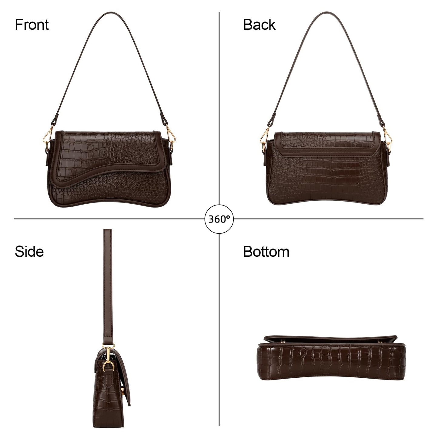 Shoulder Bag for Women Small Clutch Purses