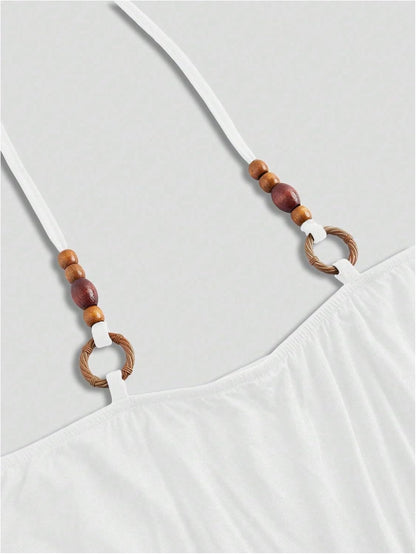 Women's Y2k Halter Tops Hippie Off The Shoulder