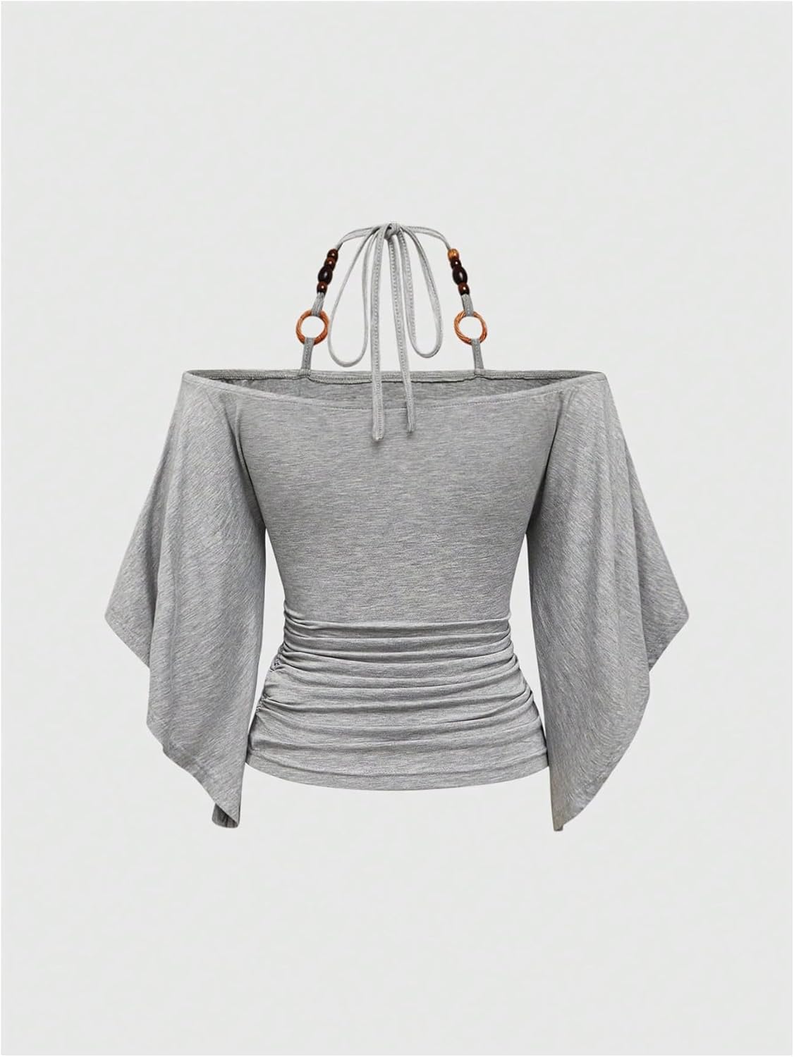 Women's Y2k Halter Tops Hippie Off The Shoulder