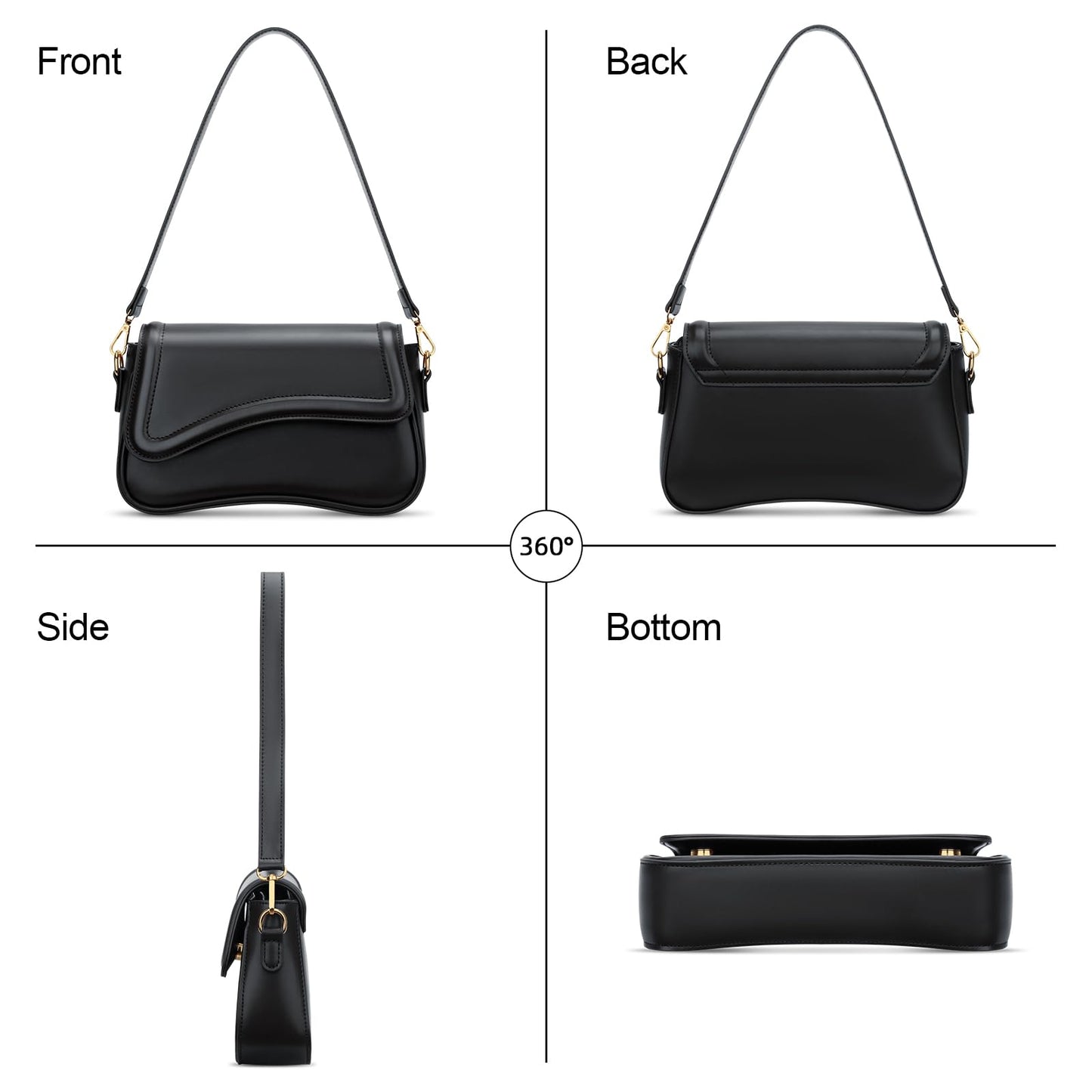 Shoulder Bag for Women Small Clutch Purses