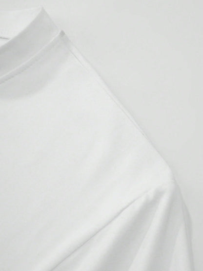 SOLY HUX Men's Letter Print Graphic T Shirt Short Sleeve Round Neck Summer Tee Tops