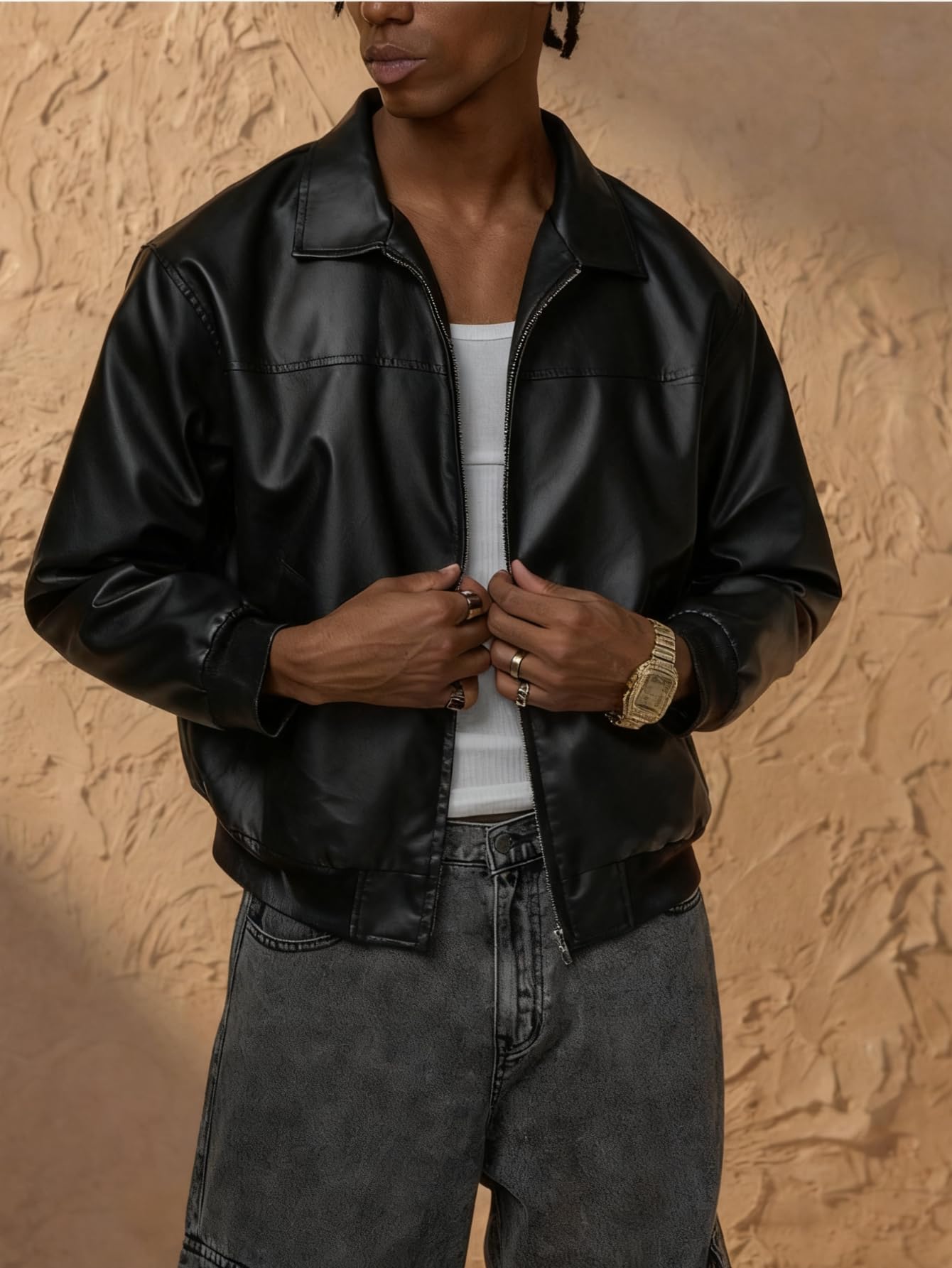 Men's Vintage Leather Jacket