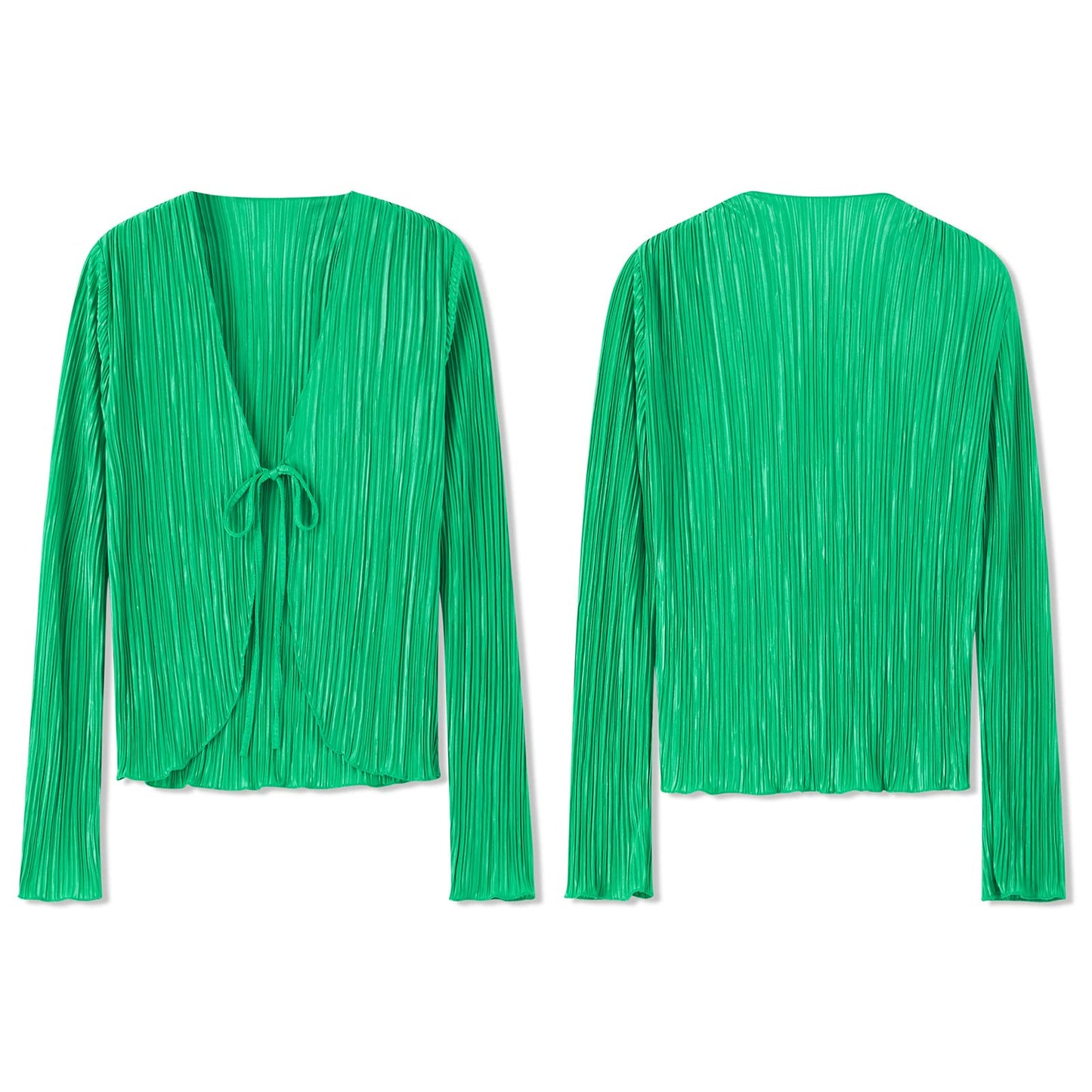 Women Bell Long Sleeve Cardigan