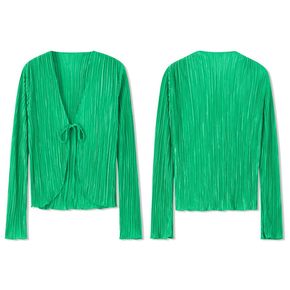 Women Bell Long Sleeve Cardigan