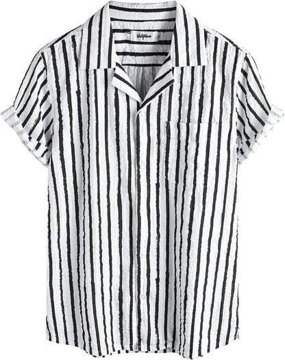 Mens Striped button Down Shirts
