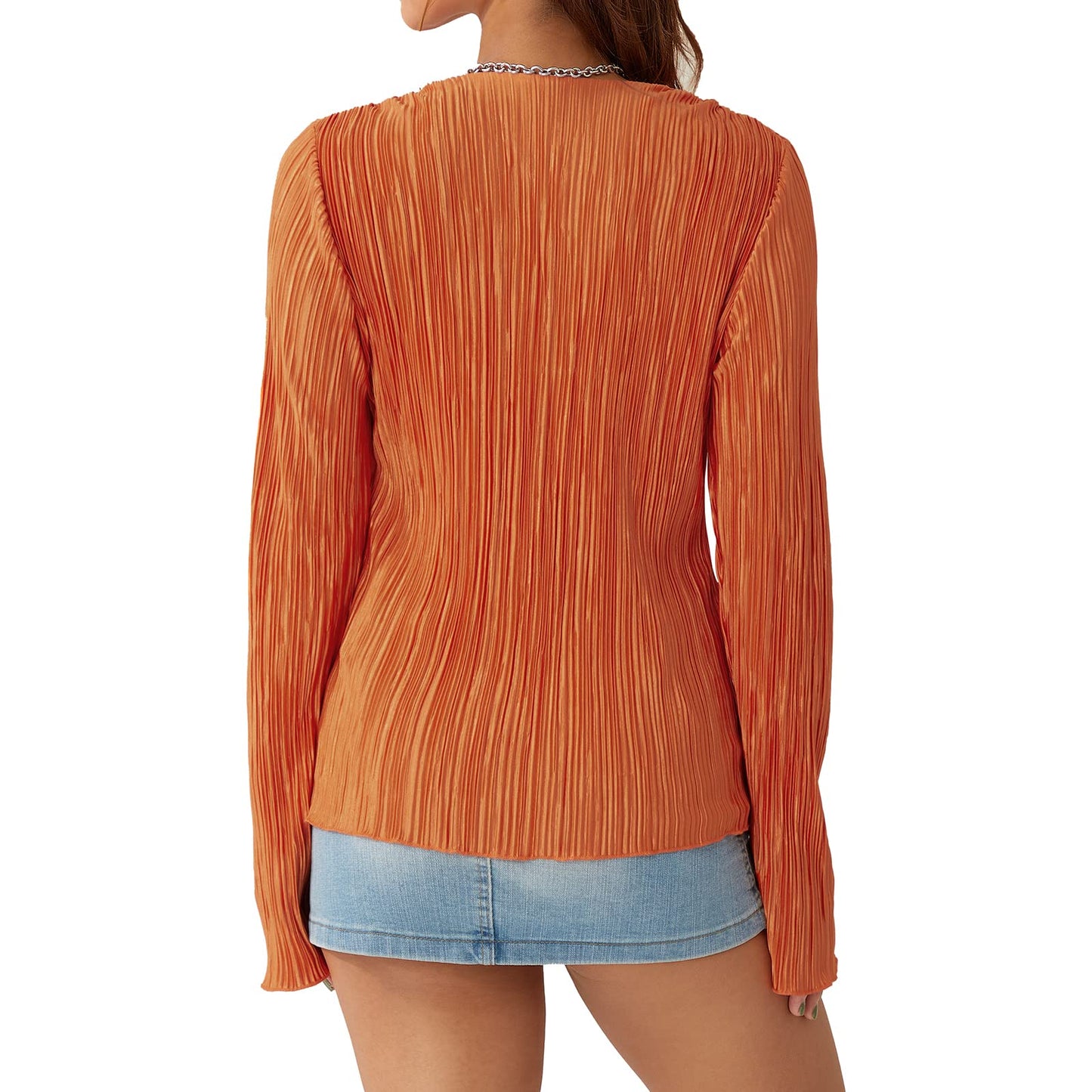 Women Bell Long Sleeve Cardigan