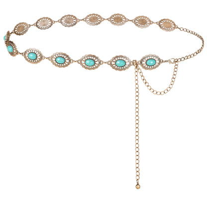 Metal Waist Chain Link Belt