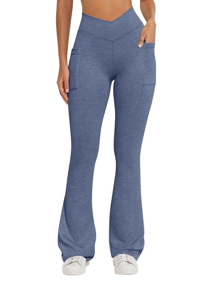 Women Pants Soft Active High Waist leggings with Pockets