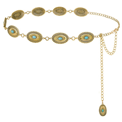 Metal Waist Chain Link Belt