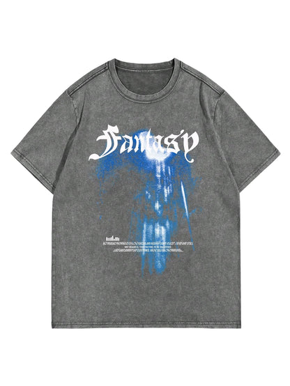 SOLY HUX Men's Letter Print Graphic T Shirt Short Sleeve Round Neck Summer Tee Tops