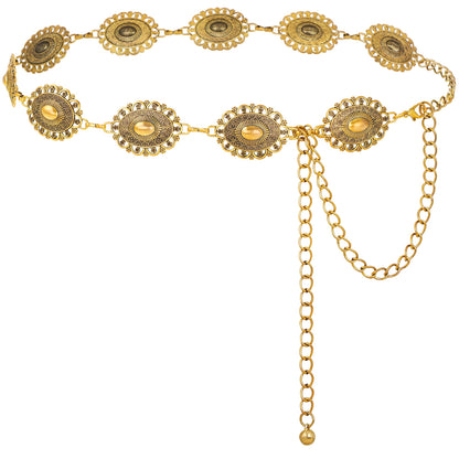 Metal Waist Chain Link Belt