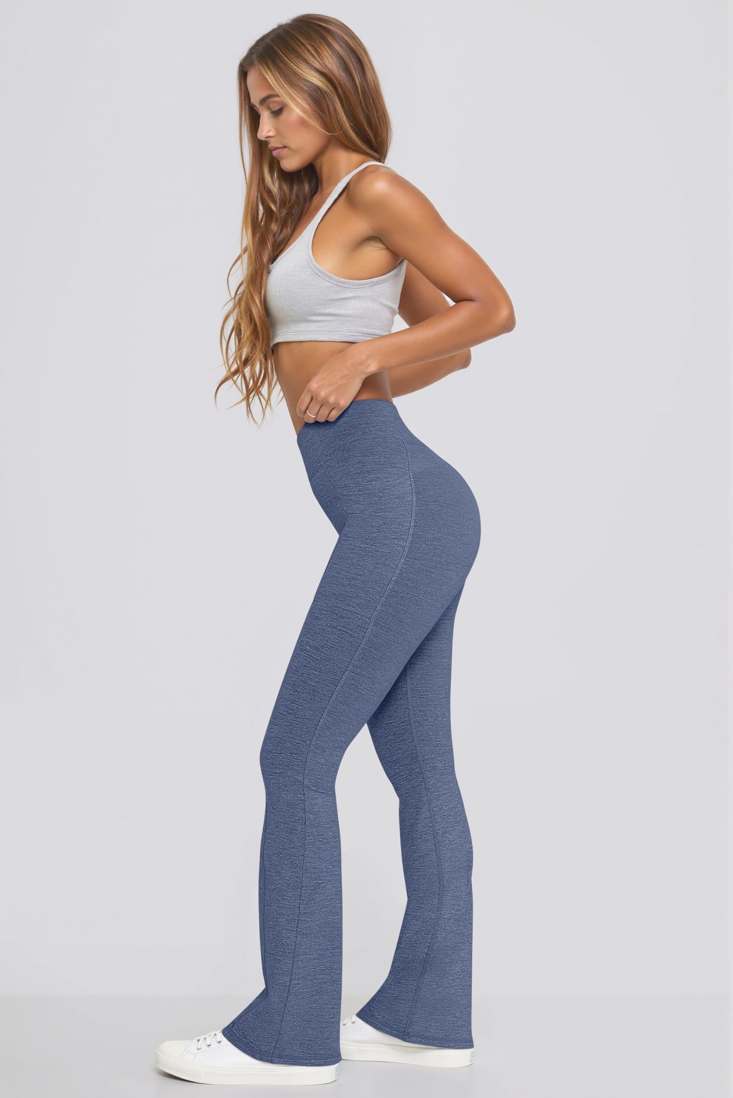 Women Pants Soft Active High Waist leggings with Pockets