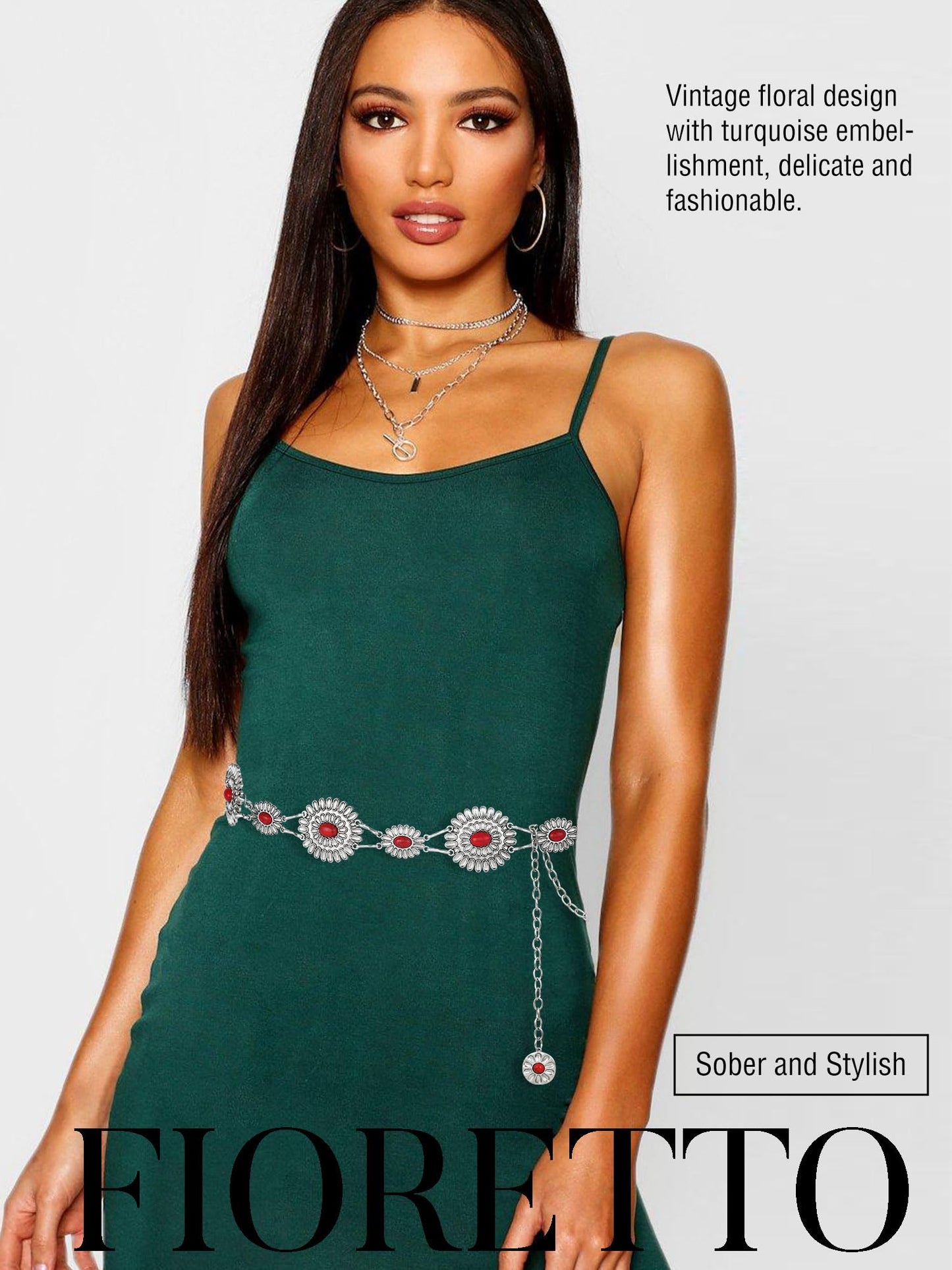 Metal Waist Chain Link Belt