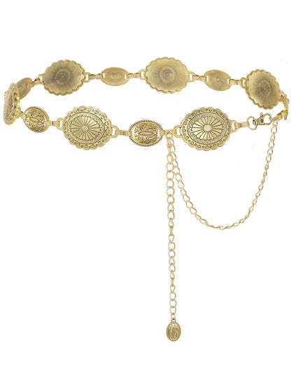 Metal Waist Chain Link Belt