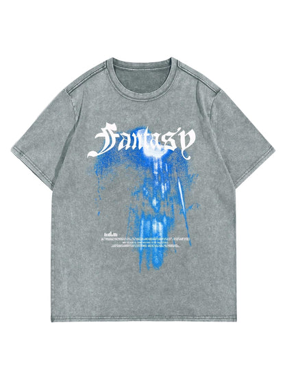 SOLY HUX Men's Letter Print Graphic T Shirt Short Sleeve Round Neck Summer Tee Tops