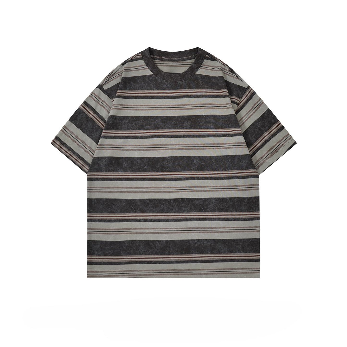 Men's Y2K Striped Baggy T-Shirt