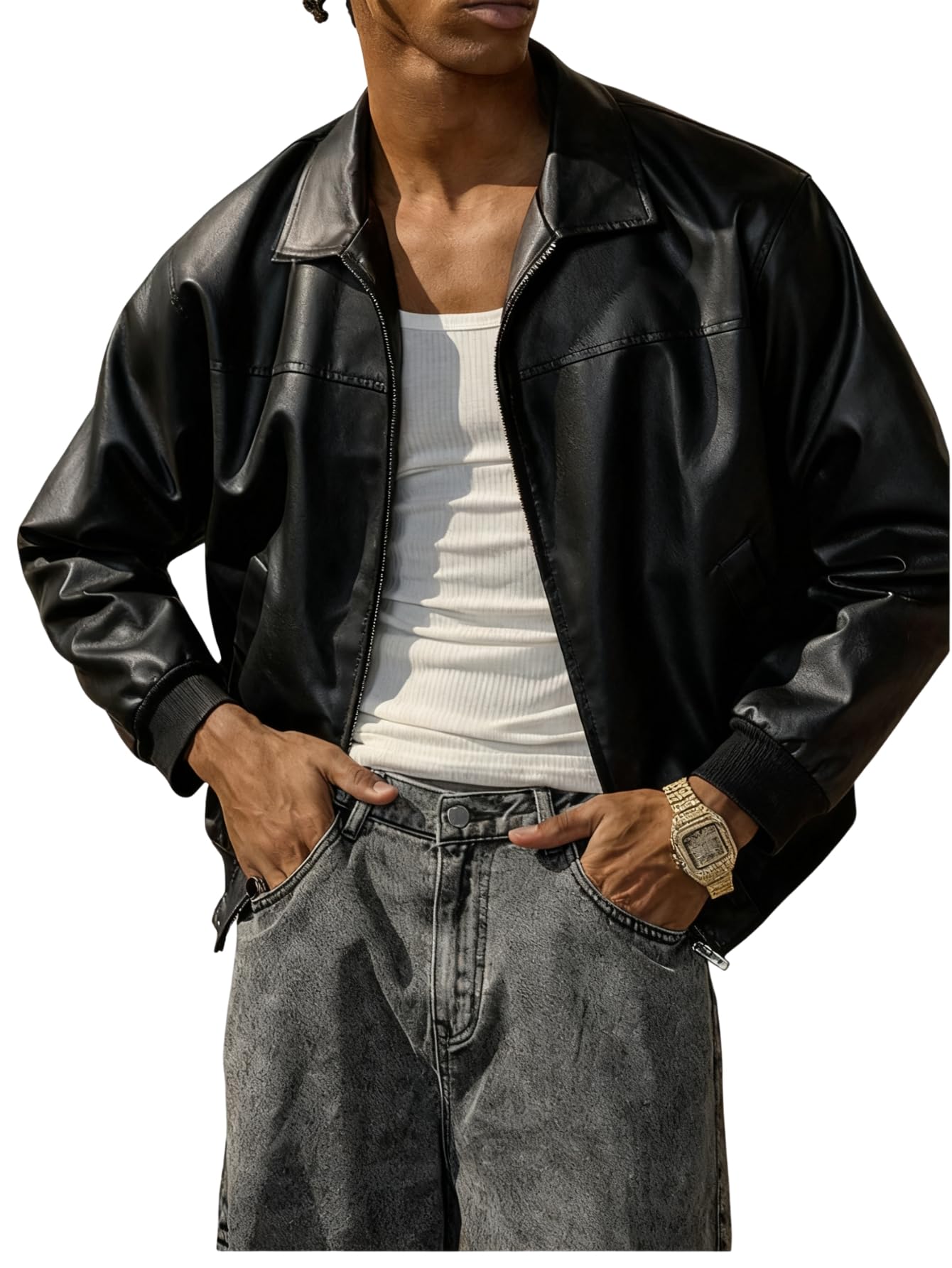 Men's Vintage Leather Jacket