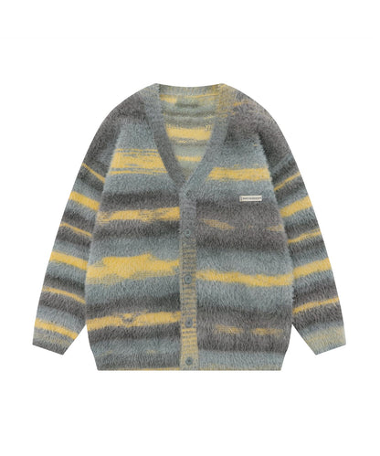 Women's Y2K V Neck Button Down Cardigan Sweater