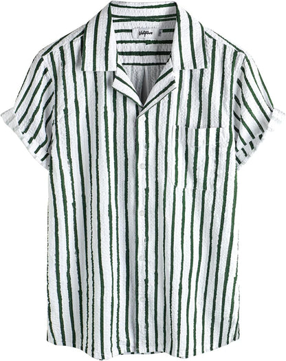 Mens Striped button Down Shirts