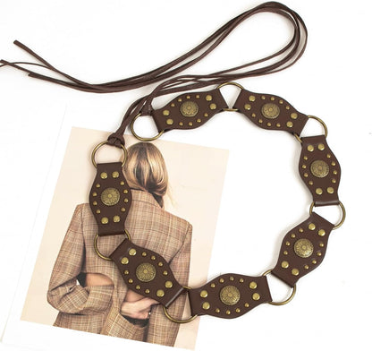 Women's Bohemian Style Rope Braid Waist Belt