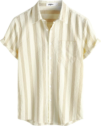 Mens Striped button Down Shirts