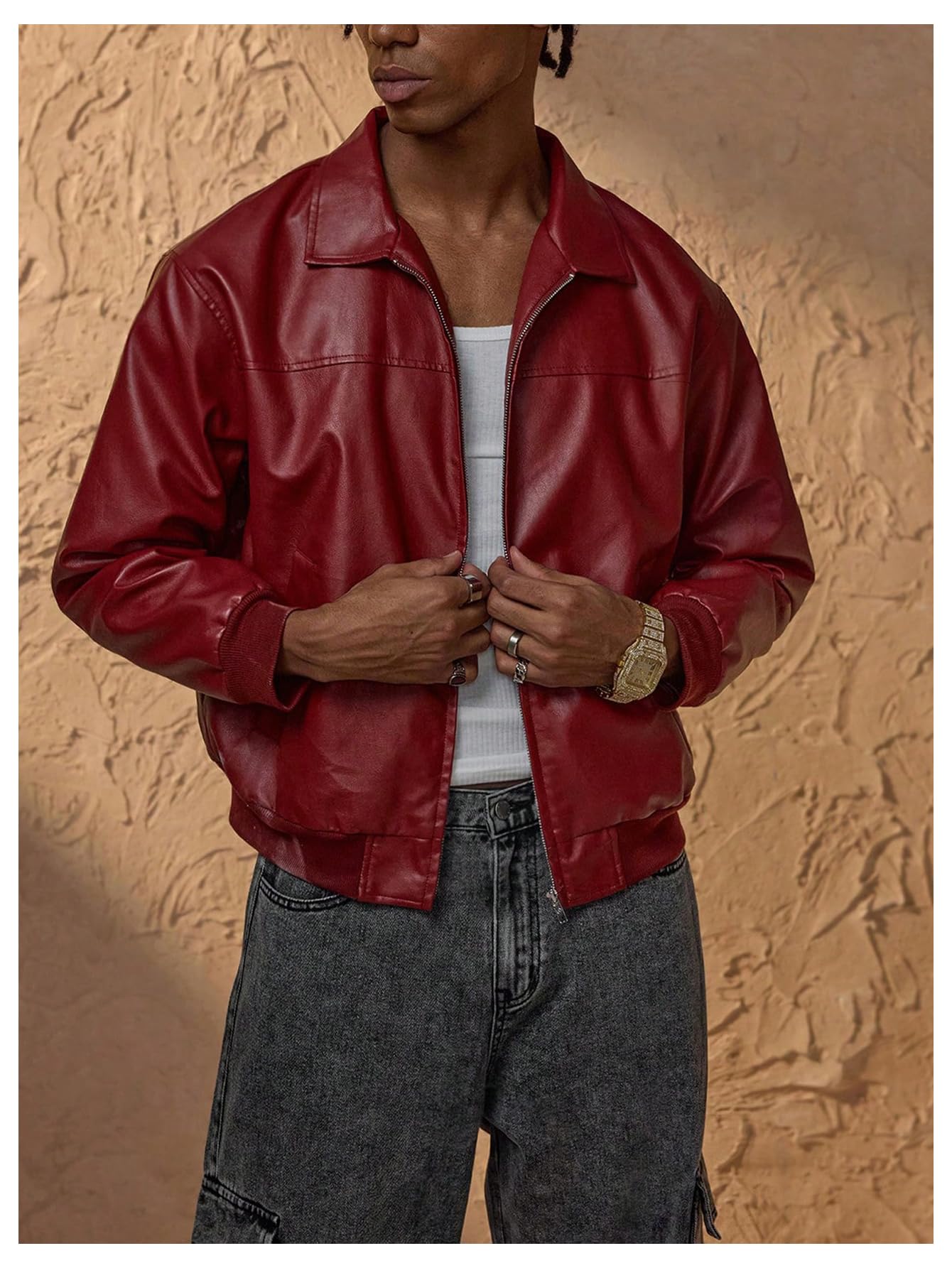 Men's Vintage Leather Jacket