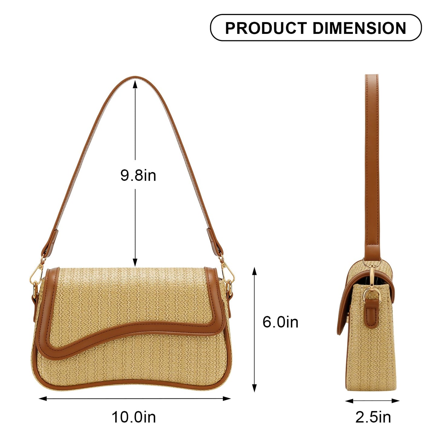 Shoulder Bag for Women Small Clutch Purses