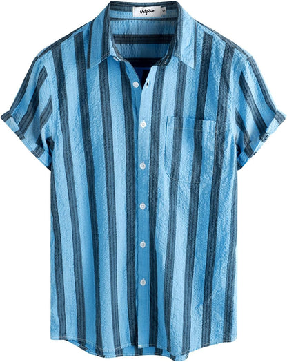 Mens Striped button Down Shirts